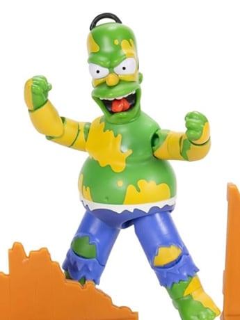 The Simpsons Furious Homer Premium 5-Inch Scale Action Figure Gallery Image 2
