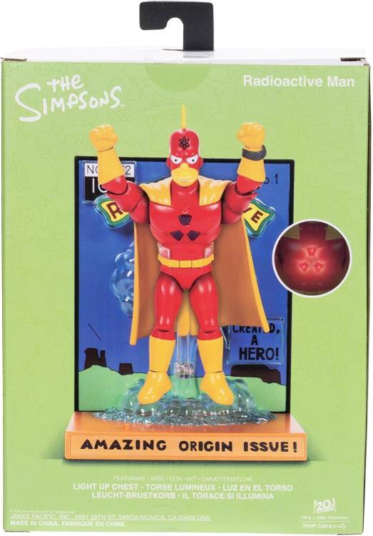 The Simpsons Radioactive Man Premium 5-Inch Scale Action Figure Gallery Image 10