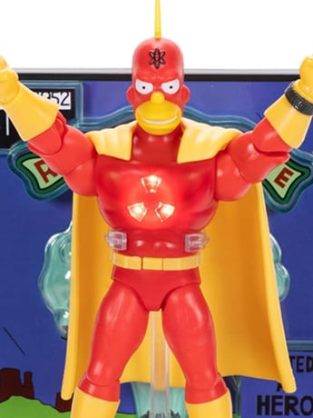 The Simpsons Radioactive Man Premium 5-Inch Scale Action Figure Gallery Image 2