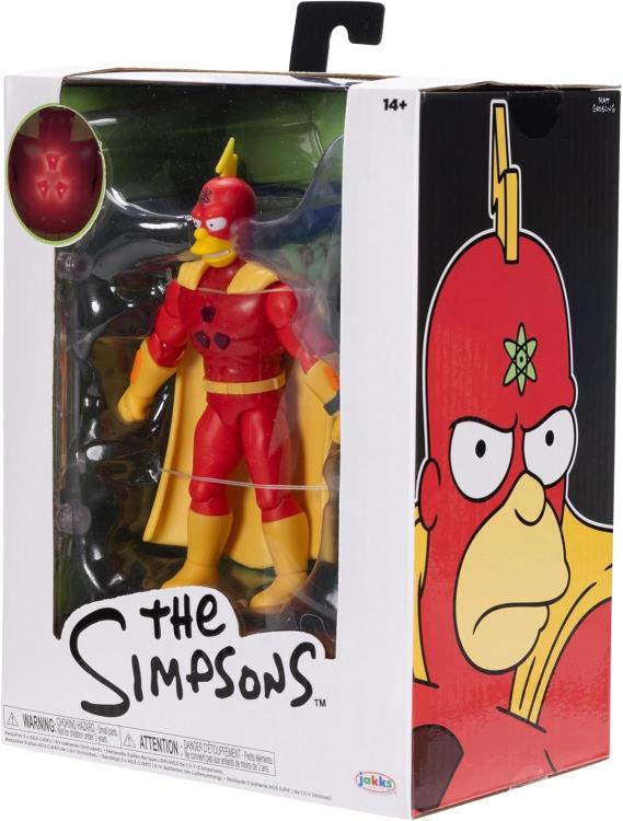 The Simpsons Radioactive Man Premium 5-Inch Scale Action Figure Gallery Image 9