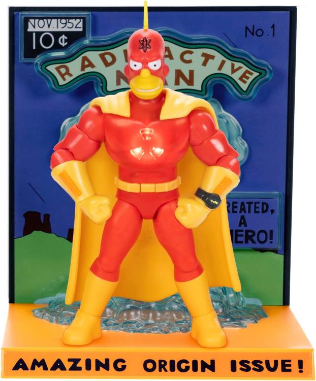 The Simpsons Radioactive Man Premium 5-Inch Scale Action Figure Gallery Image 7
