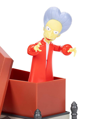 The Simpsons Vampire Mr. Burns Premium 5-Inch Scale Action Figure Gallery Image 2