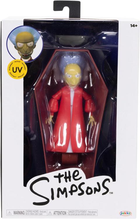 The Simpsons Vampire Mr. Burns Premium 5-Inch Scale Action Figure Gallery Image 7