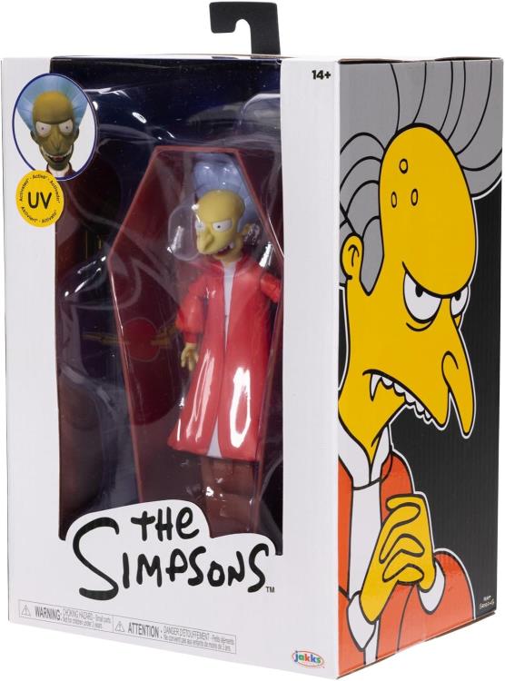 The Simpsons Vampire Mr. Burns Premium 5-Inch Scale Action Figure Gallery Image 9