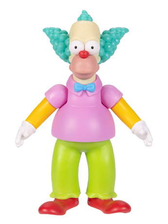 The Simpsons Krusty the Clown 2.5-Inch Scale Figure Gallery Image 2