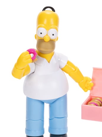 The Simpsons Homer Simpson 5-Inch Scale Figure Gallery Image 2