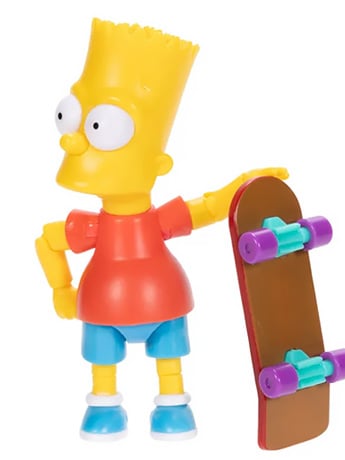The Simpsons Bart Simpson 5-Inch Scale Figure Gallery Image 2