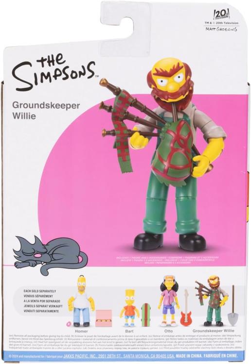 The Simpsons Groundskeeper Willie 5-Inch Scale Figure Gallery Image 9