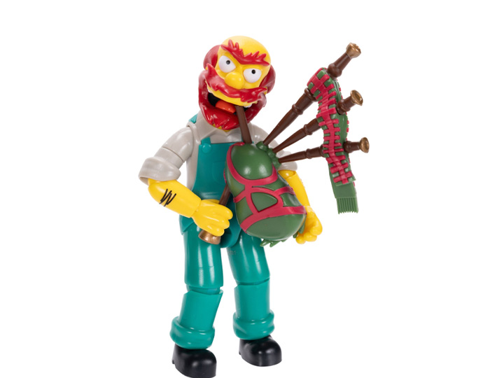 The Simpsons Groundskeeper Willie 5-Inch Scale Figure Gallery Image 1