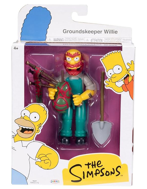 The Simpsons Groundskeeper Willie 5-Inch Scale Figure Gallery Image 8
