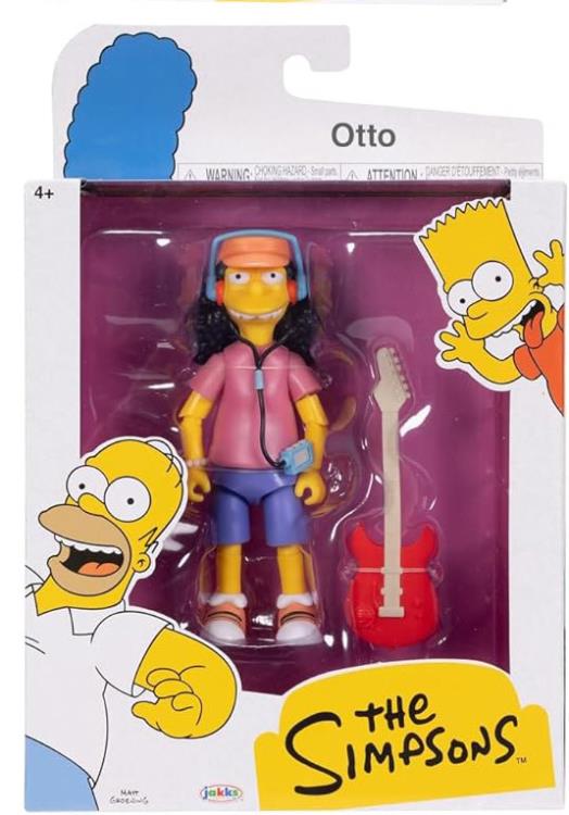 The Simpsons Otto Mann 5-Inch Scale Figure Gallery Image 6