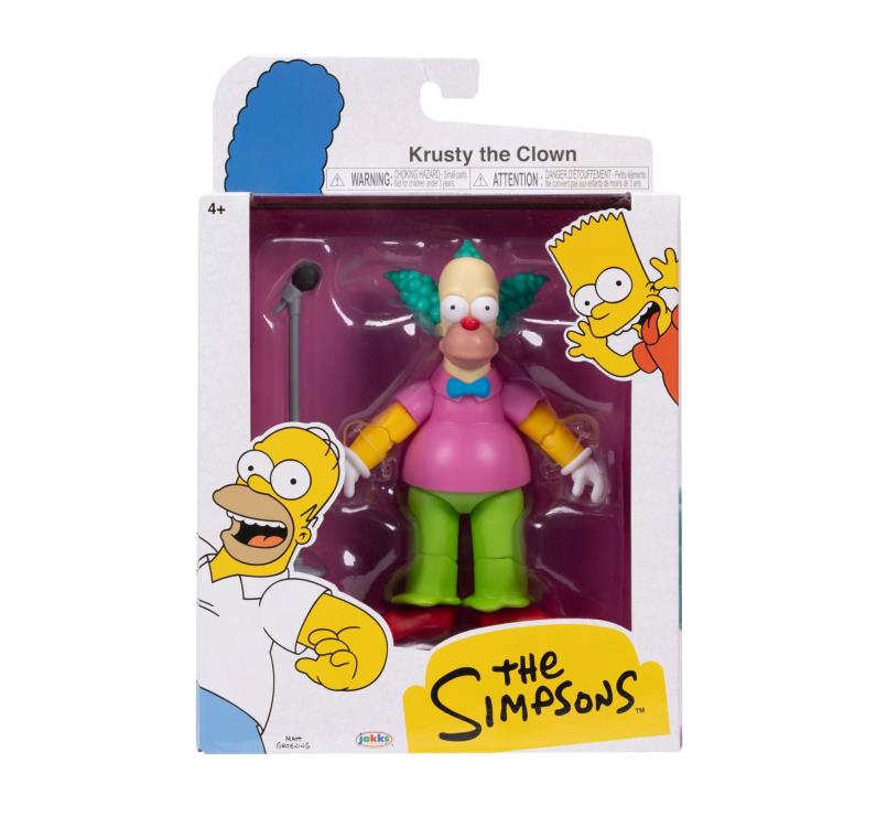The Simpsons 5" Krusty the Clown Figure Gallery Image 6