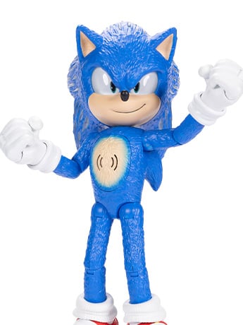 Sonic the Hedgehog 3 Ultimate Talking Sonic Action Figure Gallery Image 2