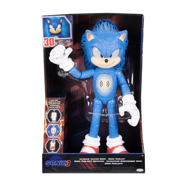 Sonic the Hedgehog 3 Ultimate Talking Sonic Action Figure Gallery Image 8