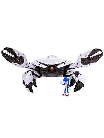 Sonic the Hedgehog 3 Crab Mech Battle 2.5-Inch Scale Playset Gallery Image 2
