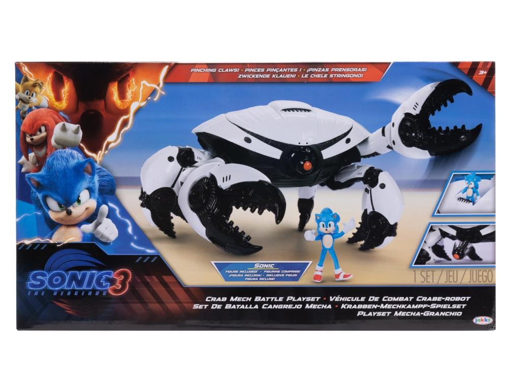 Sonic the Hedgehog 3 Crab Mech Battle 2.5-Inch Scale Playset Gallery Image 4