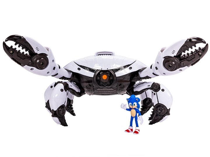Sonic the Hedgehog 3 Crab Mech Battle 2.5-Inch Scale Playset Gallery Image 1