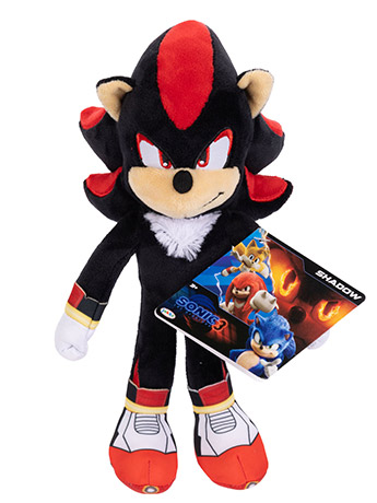 Sonic the Hedgehog 3 9" Shadow Plush Gallery Image 2