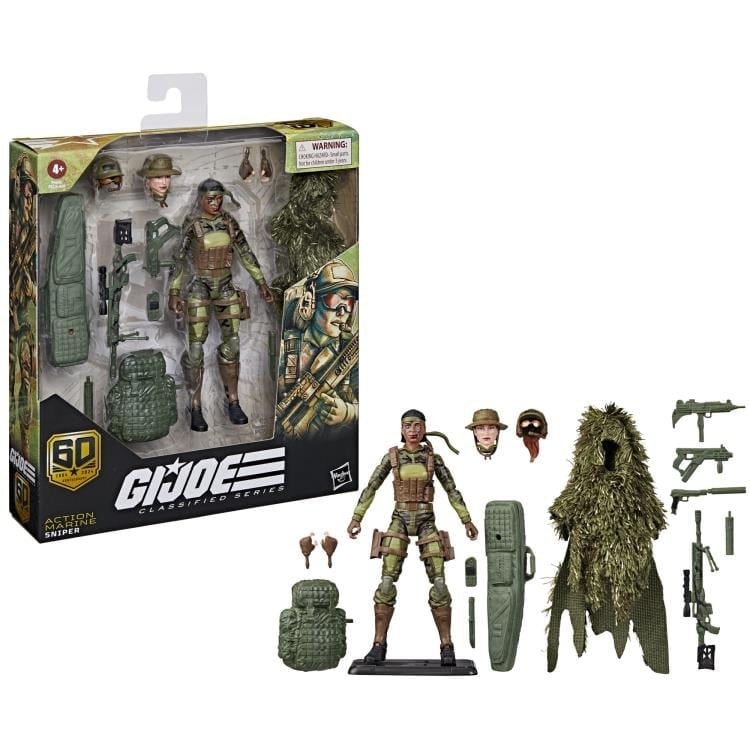 G.I. Joe 60th Anniversary Classified Series Action Marine (Sniper