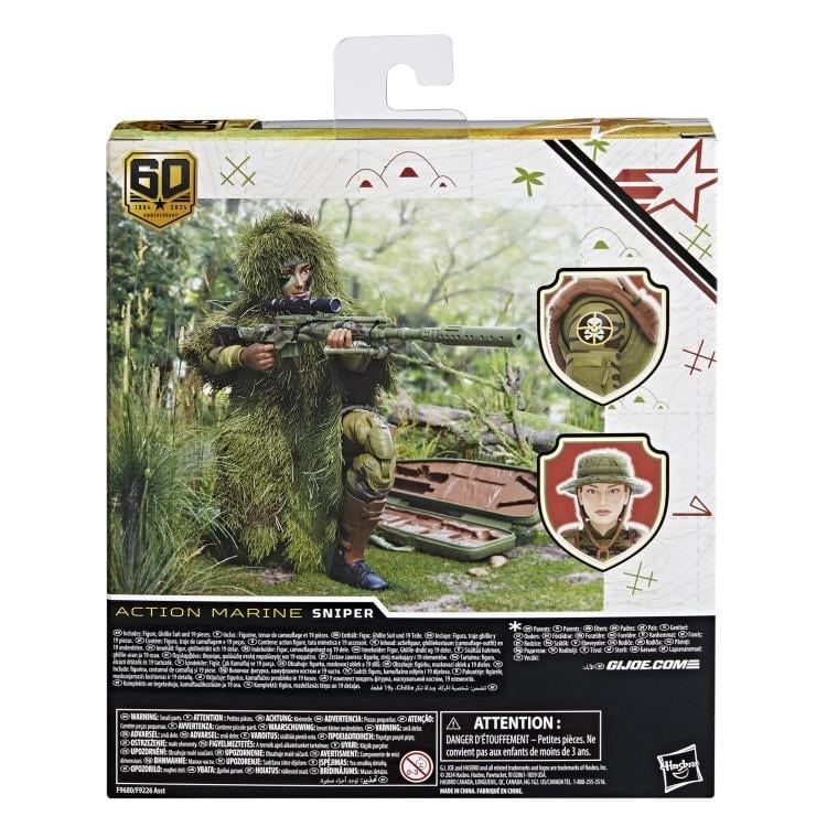 G.I. Joe 60th Anniversary Classified Series Action Marine (Sniper) Action Figure Gallery Image 20