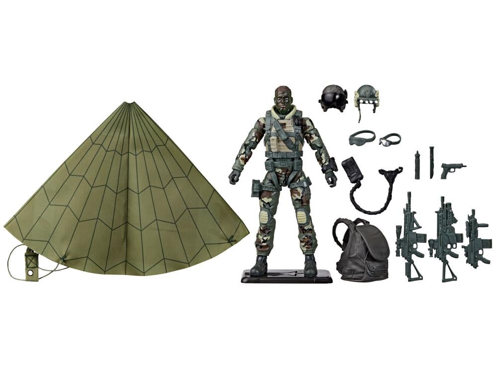 G.I. Joe 60th Anniversary Classified Series Action Pilot Halo Jumper Action Figure Gallery Image 15