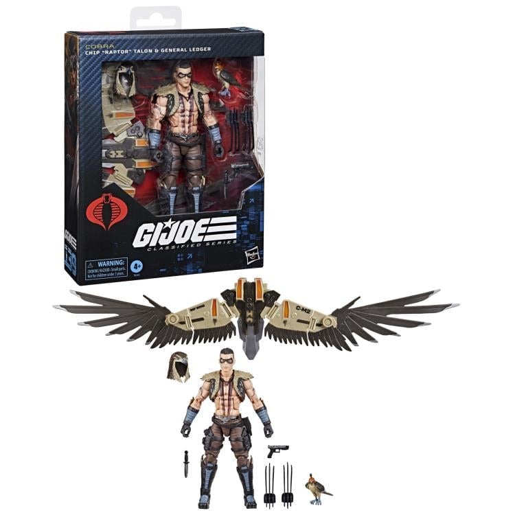 G.I. Joe Classified Series #139 Chip "Raptor" Talon Action Figure Gallery Image 9