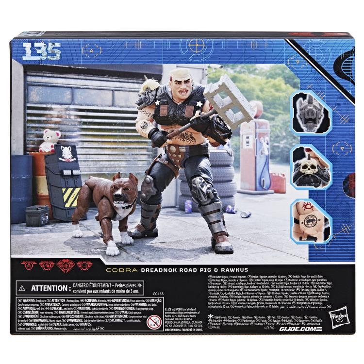 G.I. Joe Classified Series #135 Dreadnok Road Pig & Rawkus Action Figure Set Gallery Image 17