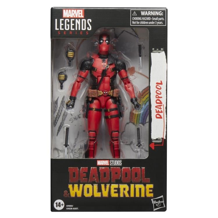 Deadpool & Wolverine Marvel Legends Deadpool Action Figure