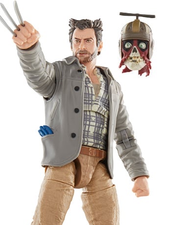 Deadpool & Wolverine Marvel Legends Headpool with Marvel's Logan Action Figure Gallery Image 2