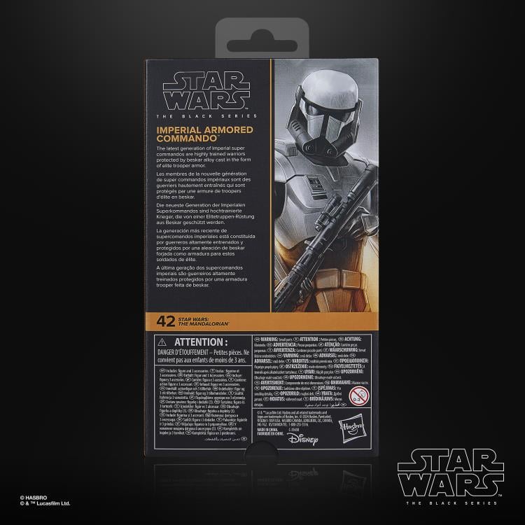 Star Wars: The Black Series 6" Imperial Armored Commando (The Mandalorian) Gallery Image 11