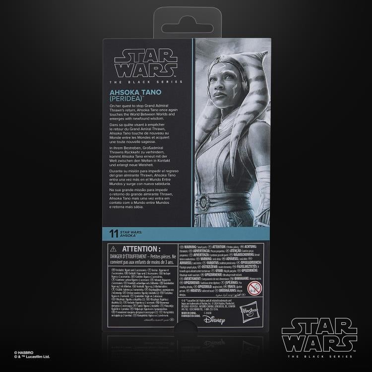 Star Wars: The Black Series 6" Ahsoka Tano (Peridea) Action Figure Gallery Image 11