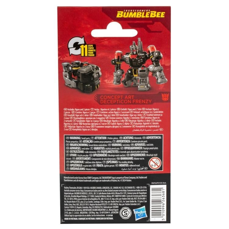 Transformers: Bumblebee Studio Series Core Class Concept Art Decepticon Frenzy Gallery Image 6
