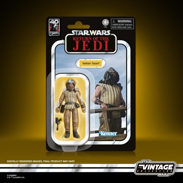 Star Wars 40th Anniversary The Vintage Collection Jabba's Court Denizens Action Figure Four-Pack Gallery Image 23