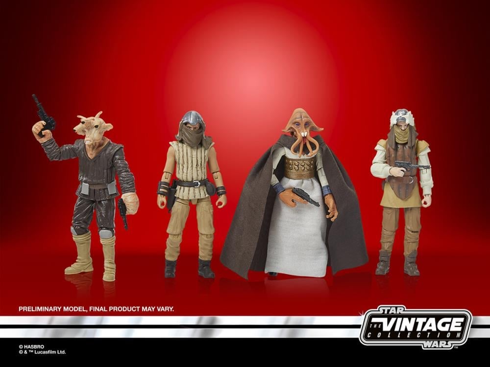 SF・ファンタジー・ホラー Jabba's Palace Court Denizens Star Wars 40th Anniversary The Vintage Collection Jabba's Court