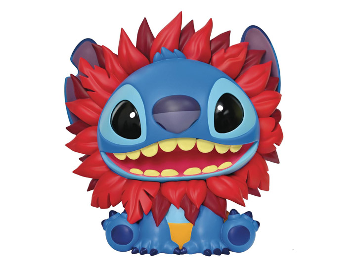 Lilo & Stitch Stitch in Lion King Costume Figural Bank Gallery Image 1