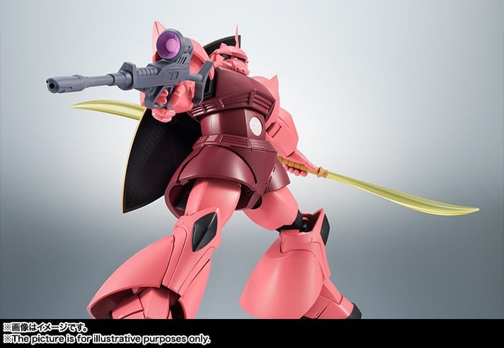 Mobile Suit Gundam Robot Spirits MS-14S Gelgoog Char's Custom (Ver