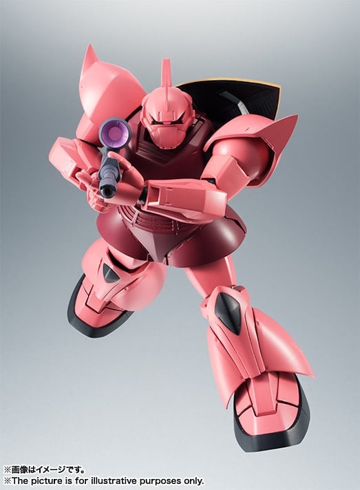 ロボット MS-14S GELGOOG/MSM-04 ACCQUY/MS-09 DOM Mobile Suit Gundam Robot Spirits MS-14S Gelgoog Char's Custom (Ver