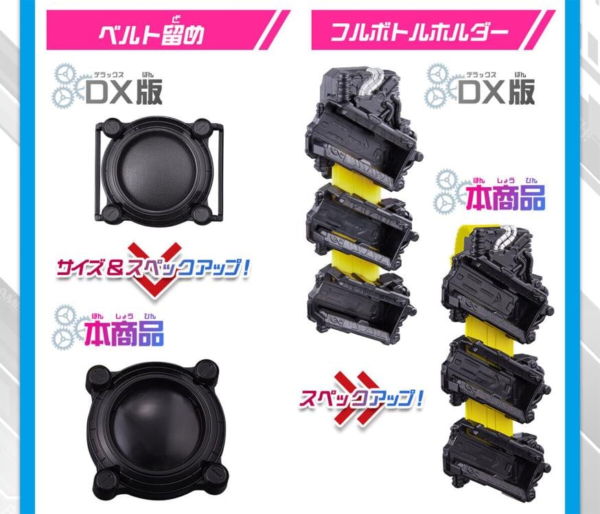 Kamen Rider Build DX Build Driver High Spec Belt & Full Bottle Holder Gallery Image 8