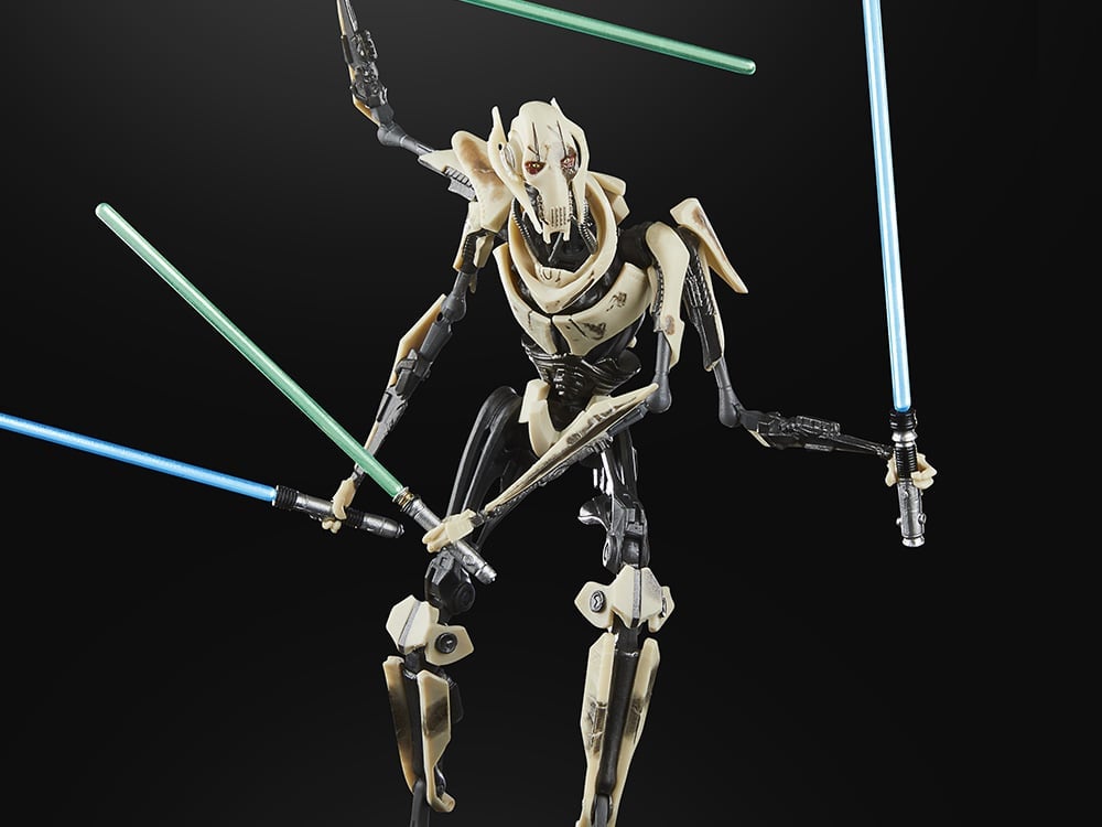 Star Wars: The Black Series Gaming Greats General Grievous (Battle Damaged) (Battlefront II) Action Figure Gallery Image 1