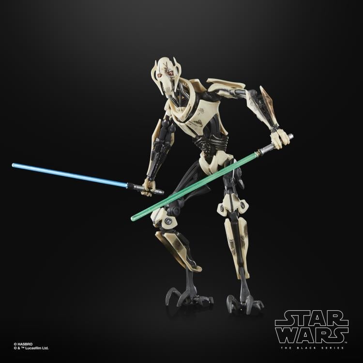 Star Wars: The Black Series Gaming Greats General Grievous (Battle Damaged) (Battlefront II) Action Figure Gallery Image 5