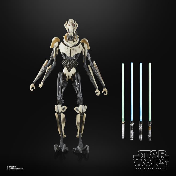 Star Wars: The Black Series Gaming Greats General Grievous (Battle Damaged) (Battlefront II) Action Figure Gallery Image 8