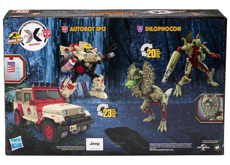 Transformers Collaborative Jurassic Park x Transformers Dilophocon & Autobot JP12 Exclusive Two-Pack Gallery Image 20