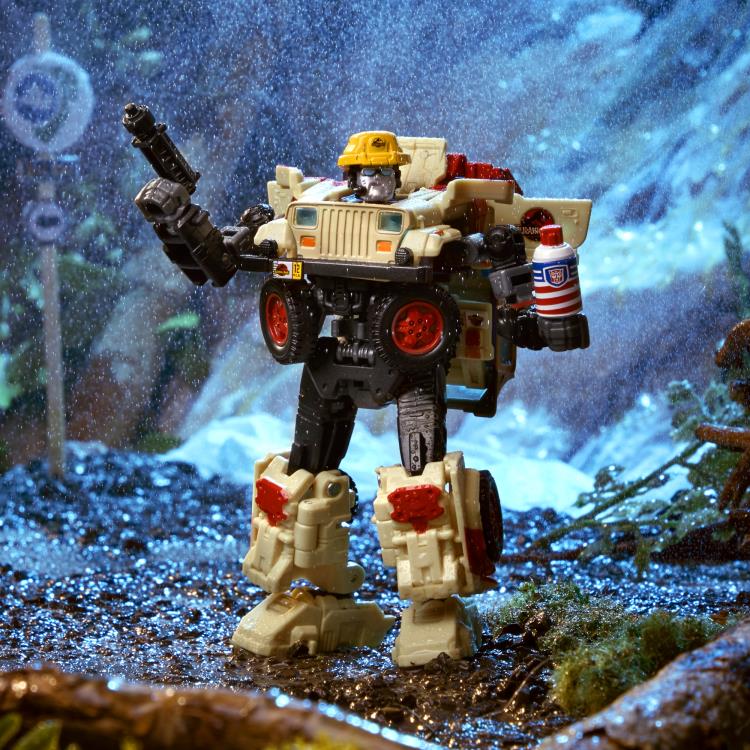Transformers Collaborative Jurassic Park x Transformers Dilophocon & Autobot JP12 Exclusive Two-Pack Gallery Image 8