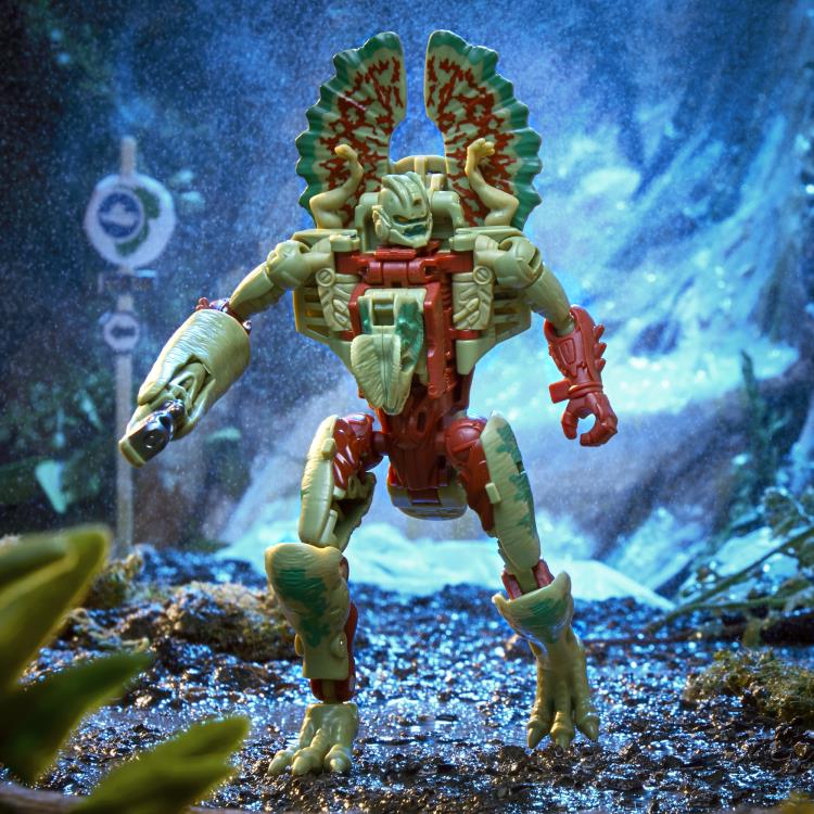 Transformers Collaborative Jurassic Park x Transformers Dilophocon & Autobot JP12 Exclusive Two-Pack Gallery Image 5