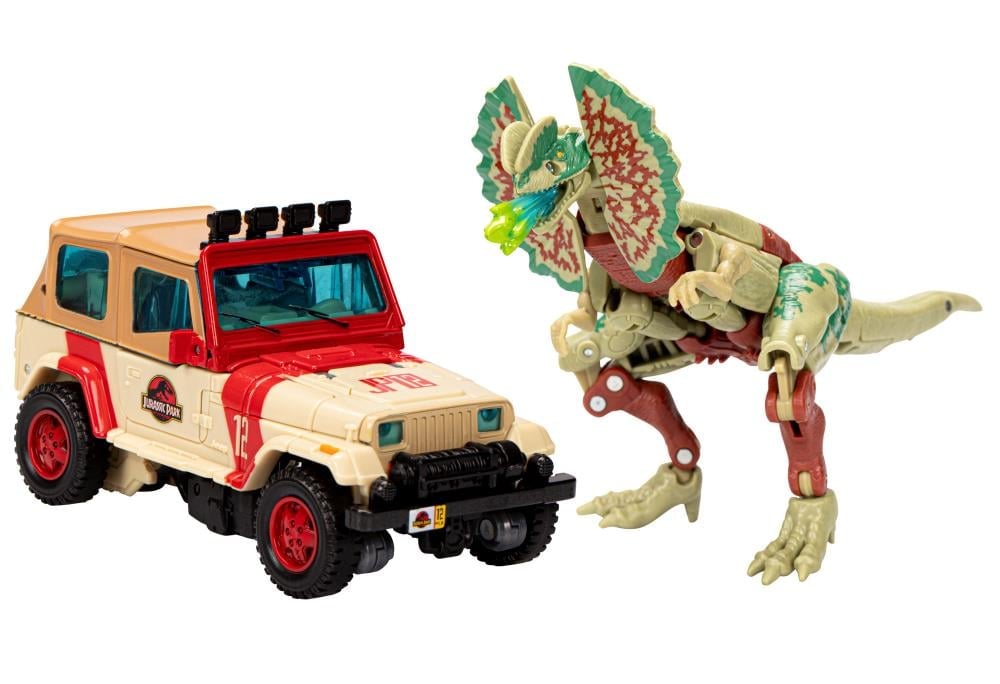 Transformers Collaborative Jurassic Park x Transformers Dilophocon & Autobot JP12 Exclusive Two-Pack Gallery Image 18