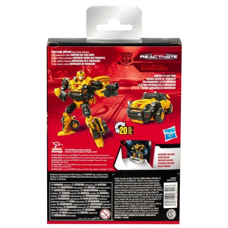 Transformers: Reactivate Studio Series Gamer Edition 10 Deluxe Class Bumblebee Gallery Image 6