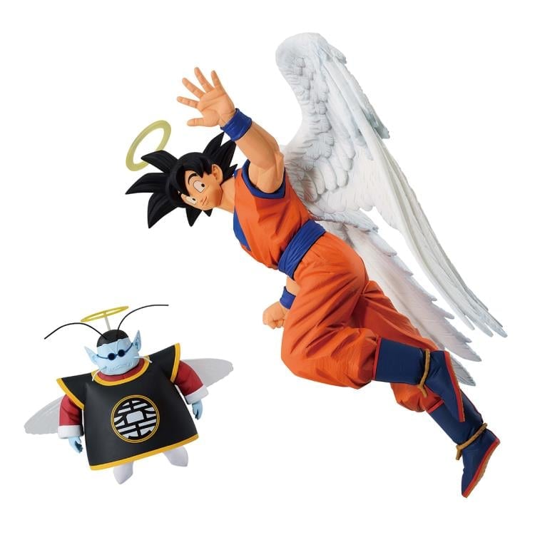 Dragon Ball Z Masterlise Ichibansho Son Goku & King Kai (Dueling to the Future) BBTS 25th Anniversary Exclusive Figure Gallery Image 4