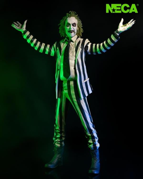 Beetlejuice (1988) Striped Suit Beetlejuice 1/4 Scale Figure Gallery Image 3