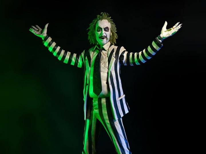 Beetlejuice (1988) Striped Suit Beetlejuice 1/4 Scale Figure Gallery Image 1