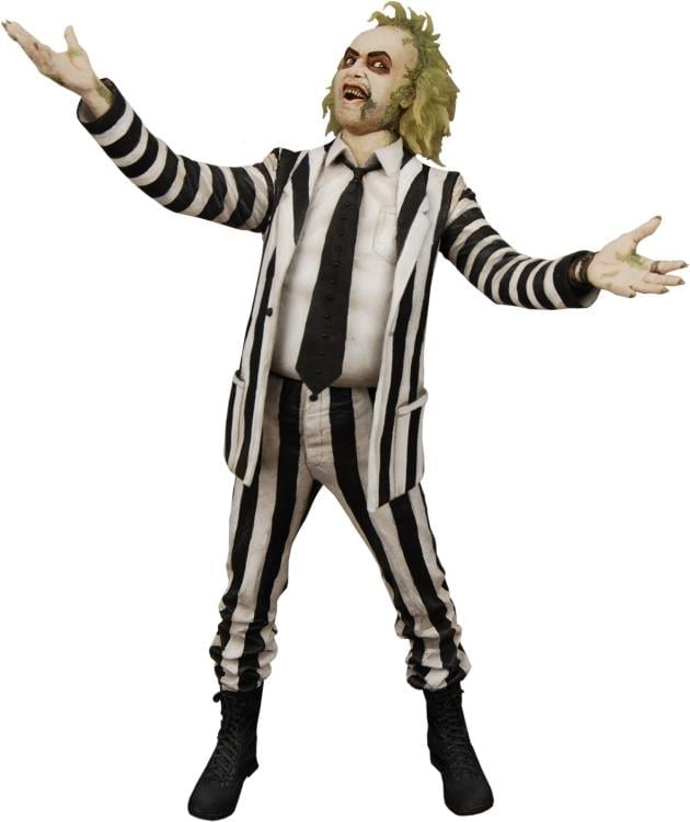 Beetlejuice (1988) Striped Suit Beetlejuice 1/4 Scale Figure Gallery Image 8